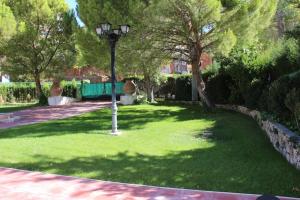 A garden outside Casa Bimba