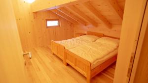 Postel nebo postele na pokoji v ubytování Ferienhaus Rimsgrund