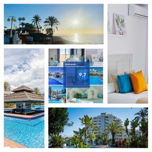 Bazén v ubytovaní EL ESTUDIO DE LA PLAYA BENALBEACH Holidays Paradise alebo v jeho blízkosti