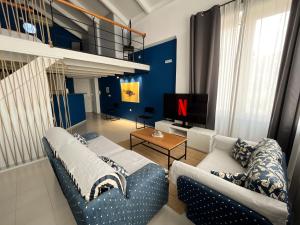 Posezení v ubytování THE LOFT PROJECT Center City F