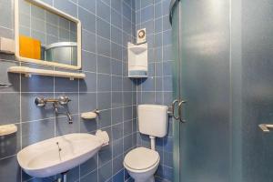 Koupelna v ubytování Apartments Bardak