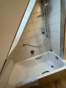 Ein Badezimmer in der Unterkunft Hotel MyLord