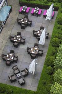 Zahrada ubytování Radisson Blu Media Harbour Hotel, Düsseldorf