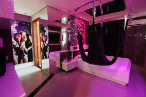 Fitness centrum a/nebo fitness zařízení v ubytování Liberty Motel