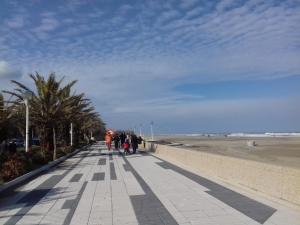 Goście zatrzymujący się w obiekcie Beau studio vue mer Canet Sud