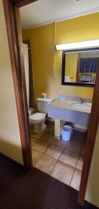 Koupelna v ubytování Deluxe Inn Jasper