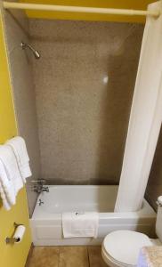 Koupelna v ubytování Deluxe Inn Jasper