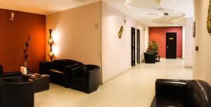 Posezení v ubytování Hotel Nevis Wellness & SPA