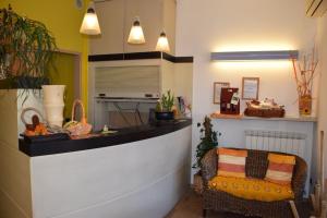 Posezení v ubytování Hotel I Cedri