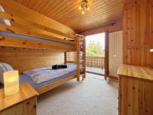 Letto o letti in una camera di Chalet Albarose - Vercorin