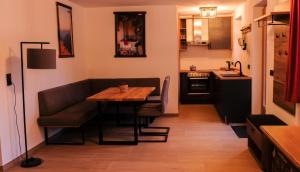 Kuchyň nebo kuchyňský kout v ubytování Apartment Dicka