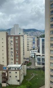 a view of a city with tall buildings at شقق المملكة in Bursa