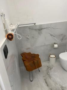Koupelna v ubytování B&B Terra Marique