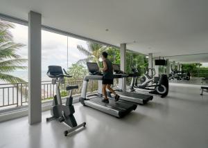 Fitness centrum a/nebo fitness zařízení v ubytování InterContinental Koh Samui Resort, an IHG Hotel