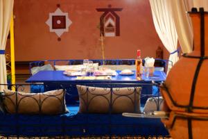 Posezení v ubytování Riad Parfums de OUARZAZATE