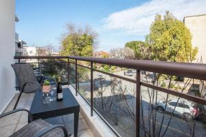 A balcony or terrace at Anita Luxury Apartment