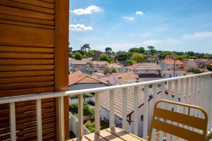 Balkón nebo terasa v ubytování Best Western Arcachon Le Port