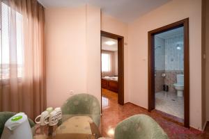 Koupelna v ubytování Hotel Chuchulev
