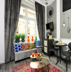 Część wypoczynkowa w obiekcie Native Apartments Studencka 25