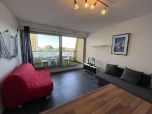 Χώρος καθιστικού στο Le Voilier - Appartement vue mer