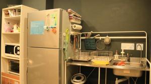 Cucina o angolo cottura di DONGMEN 3 Hostel