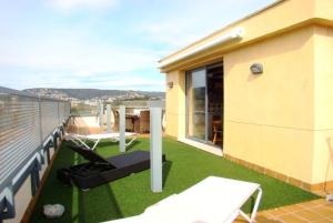 Balkón nebo terasa v ubytování Club Villamar - Apartment Las Vegas
