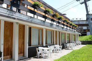 Budova, kde se aparthotel nachází