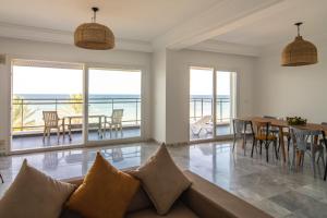 Χώρος καθιστικού στο Novostar Apart Monte Carlo Sea View F41 +26 φωτογραφίες