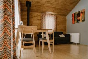 Posezení v ubytování Mestia Villas