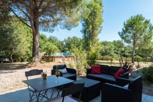Posedenie v ubytovaní Domaine Pedra Llampada Gîte Cerise