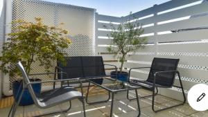 Fotografia z galérie ubytovania Maison de ville - 400m de la plage - grande terrasse, balcons, 4 chambres - 160m2 v destinácii Saint-Jean-de-Monts