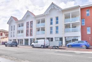 Budynek, w którym mieści się apartament
