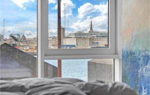 Amazing Apartment In Aarhus C With Wifi的阳台或露台