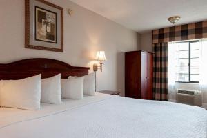 Postel nebo postele na pokoji v ubytování Studio City Court Yard Hotel