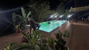 Bazen v nastanitvi oz. blizu nastanitve Golden Cypress Resort with Pool -Wayanad