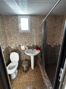 Baðherbergi á Aygut Guest House