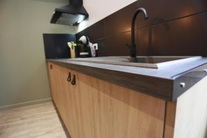 Dapur atau dapur kecil di Maison Le Lodge- Centre Doué la Fontaine proche zoo +24 gambar