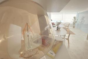 Posezení v ubytování Moderno y completo apartamento frente al mar