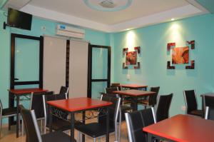 Restoran atau tempat makan lain di Mercer Hostal