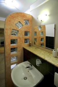 Phòng tắm tại Resort Abertham - apartment Vanessa