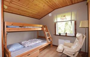 Postel nebo postele na pokoji v ubytování Holiday Home Mjöback Vi