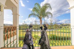 Balkón nebo terasa v ubytování Fairway Apartman Mijas Golf 1 - Golondrinas