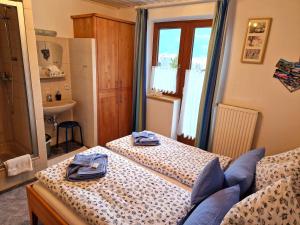 Postel nebo postele na pokoji v ubytování Appartement am Hauser Kaibling