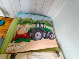 Postel nebo postele na pokoji v ubytování Ferienhaus Groß Popkenhausen