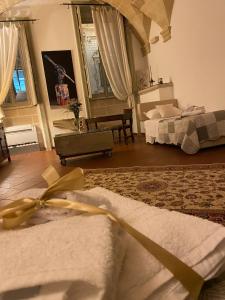 Coin salon dans l'établissement Miro B&B