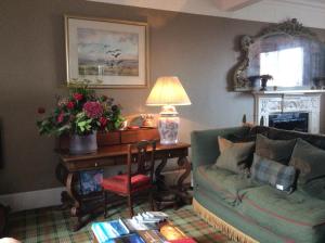 Loch Gorm House的休息区