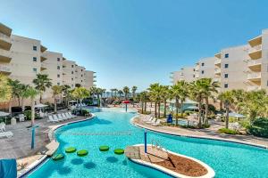 a pool at the resort with boats in it at Waterscape B630 in Fort Walton Beach