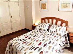 A bed or beds in a room at House in paradisiacal beach area La Isleta, Níjar