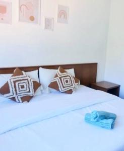 Katil atau katil-katil dalam bilik di Stunning View Boho Nova 3BR@KEA FARM, Brinchang, Cameron Highlands