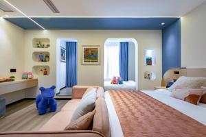 Letto o letti in una camera di Cheng Jin Hotel